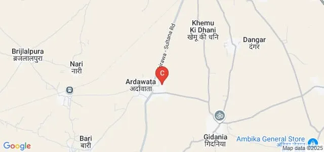 Indira Gandhi Balika Niketan PG College, Jhunjhunu Map