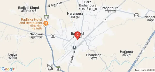 Pt Deen Dayal Upadhyay Smriti Mahila Shikshak Prakshishan Mahavidhyalay, Dausa Map