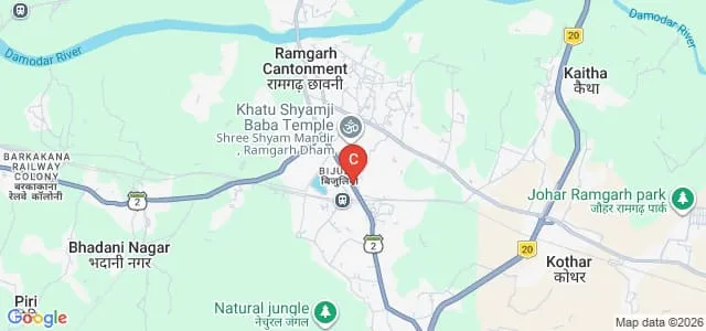 Radha Govind College of Physical Education, Ramgarh Map