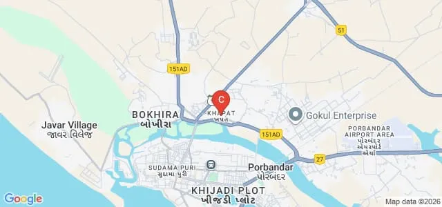 College of Agriculture, Junagadh Agricultural University, Khapat Map