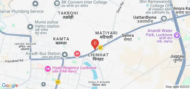 CHTS Institute of Hotel Management Catering and Tourism, Lucknow Map