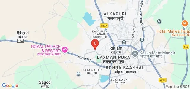Swami Vivekanand Government Commerce College, Ratlam Map