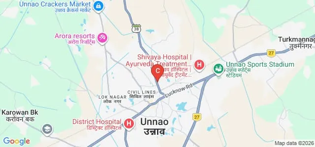 Sri Narayan Girls PG College, Unnao Map