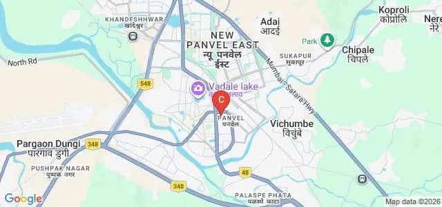 Government College of Education, Panvel Map
