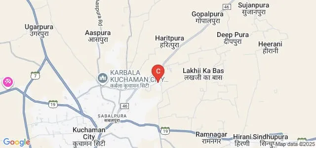 Kuchaman Pharmacy College, Nagaur Map