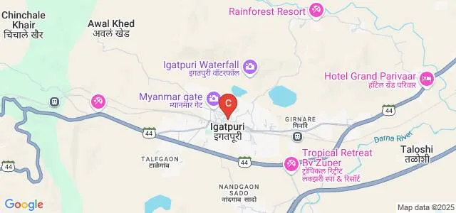 MVP Samaj's KPG Arts Commerce and Science College, Igatpuri Map