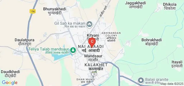 Mandsaur Institute of Pharmacy, Mandsaur Map