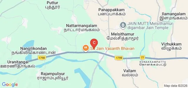 Raja Desingh College of Education, Villupuram Map