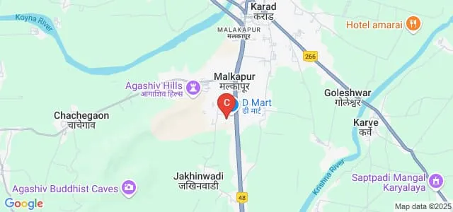 Yashwantrao Mohite Institute of Management, Karad Map