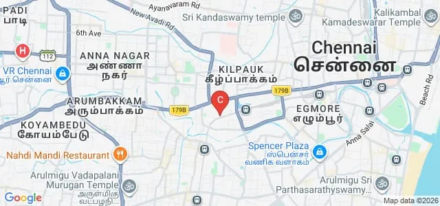 UCA College of Paramedical Sciences, Chennai Map