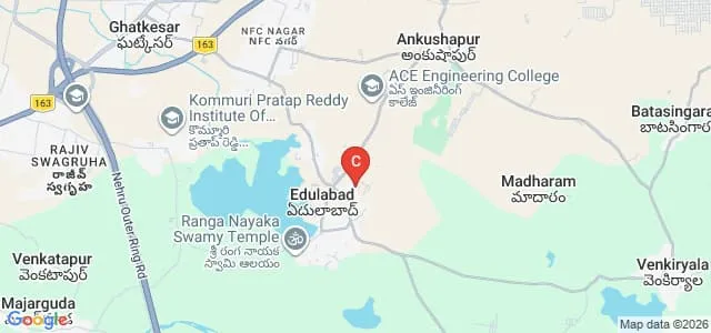 Omega College of Pharmacy, Ghatkesar Map