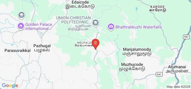 Holy Trinity College of Education, Kanyakumari Map
