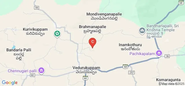 Dr YSR Government Degree College, Vedurukuppam Map