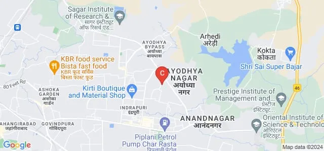 NCEC Institute of Science and Technology, Bhopal Map