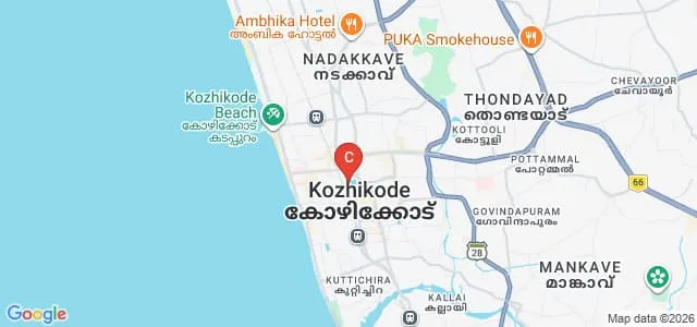 Government College of Teacher Education, Kozhikode Map
