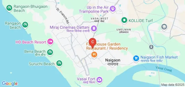 Pushpanjali College of Education, Vasai Map