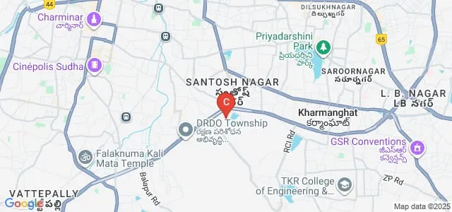 Owaisi College of Nursing, Hyderabad Map