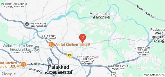 College of Applied Science, Attappadi Map