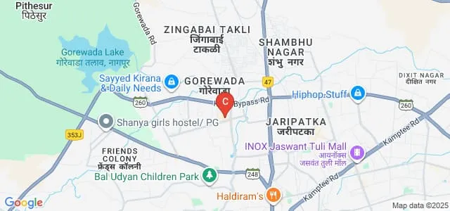 Diamond College of Commerce and Science, Nagpur Map