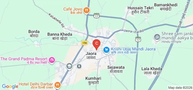 GT Government Polytechnic College, Jaora Map