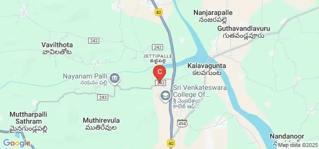 Sri Ravuri Kanakaiah Memorial Law College, Chittoor Map