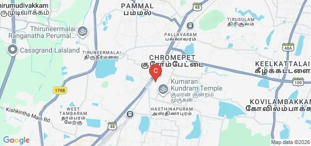 Madras Institute of Technology, Chennai Map