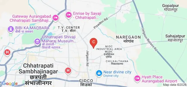 Shri Sai Institute of Pharmacy and Research, Aurangabad Map