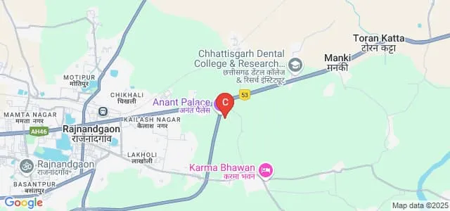 Chhattisgarh Institute of Technology, Rajnandgaon Map