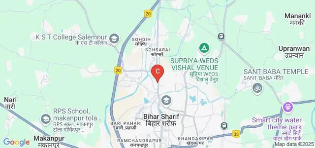 Deo Sharan Women's Evening College, Nalanda Map