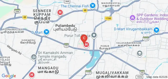 Sri Ramachandra Faculty of Management Sciences, Chennai Map