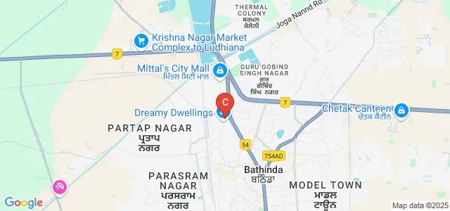 SSD Womens Institute of Technology, Bathinda Map