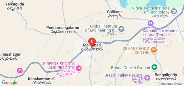 SV Institute of Engineering and Technology, Moinabad Map
