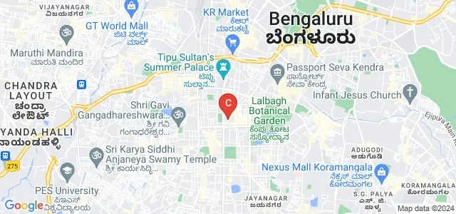 BMS College of Commerce and Management, Bengaluru Map