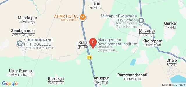 Management Development Institute, Murshidabad Map
