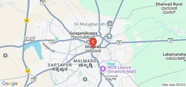 SDM Institute of Nursing Sciences, Dharwad Map