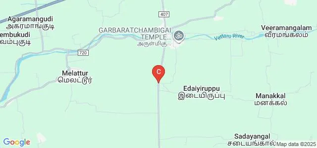 RDB Institute of Management, Papanasam Map
