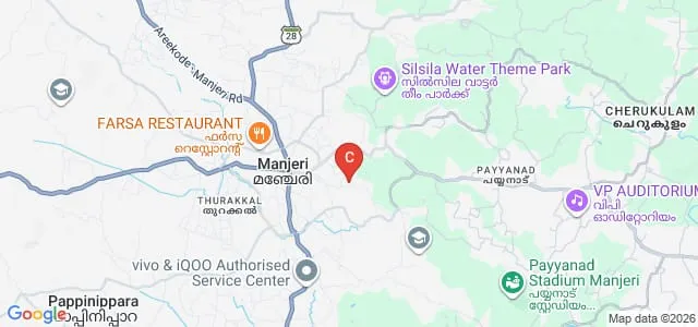 NSS College, Manjeri Map