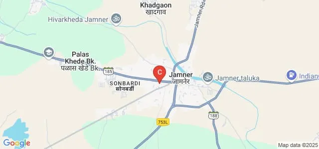 Gitabai Dattatray Mahajan Arts Shri Kesharimal Rajmal Navalakha Commerce and Manoharseth Dhariwal Science College, Jamner Map