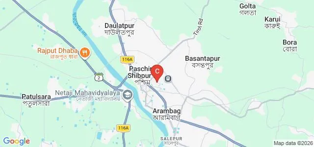 Prafulla Chandra Sen Government Medical College and Hospital, Hooghly Map