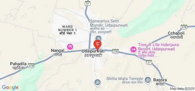 Regional Girls College, Udaipurwati Map