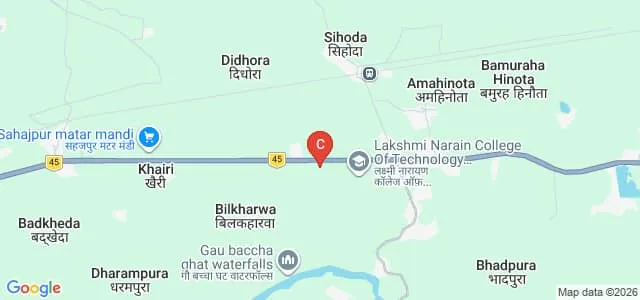 Shri Rawatpura Sarkar Institute of Pharmacy, Jabalpur Map