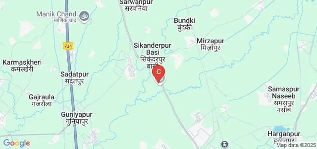 North India College of Higher Education, Najibabad Map