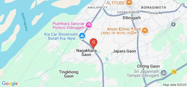 Dibrugarh University Institute of Engineering and Technology, Dibrugarh Map