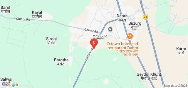 Government Vrinda Sahay PG College, Dabra Map