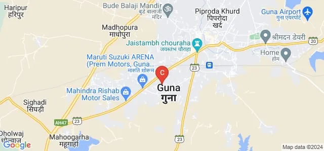 Sakshi Institute of Technology and Management, Guna Map