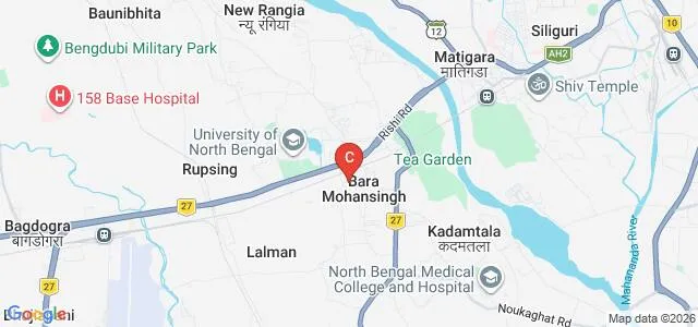 Siliguri B Ed College, Darjeeling Map