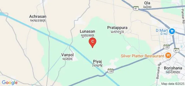 Ananya Institute of Science, Kalol Map
