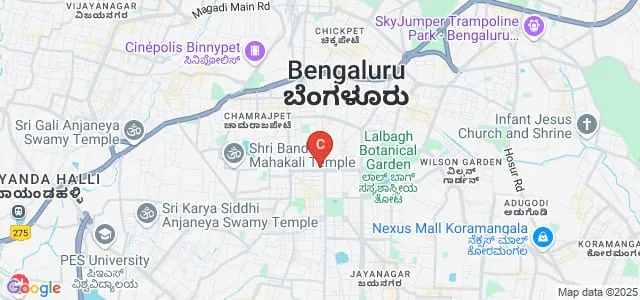National Degree College, Bangalore Map