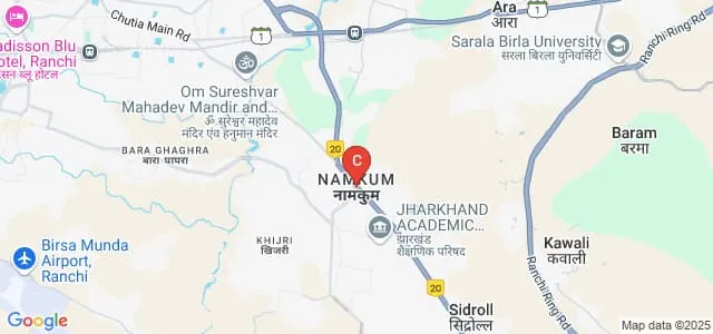 Maa Kalawati Homoeopathic Medical College and Hospital, Ranchi Map