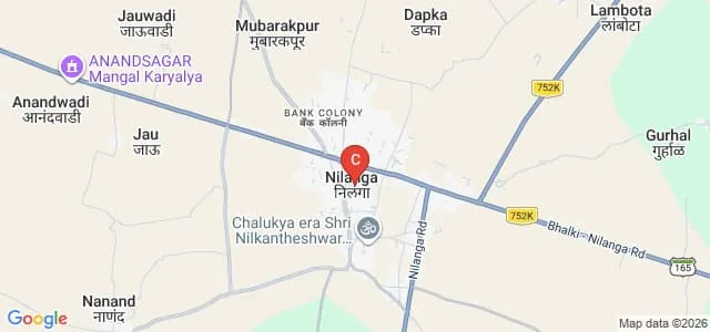 Maharashtra College of Engineering, Nilanga Map